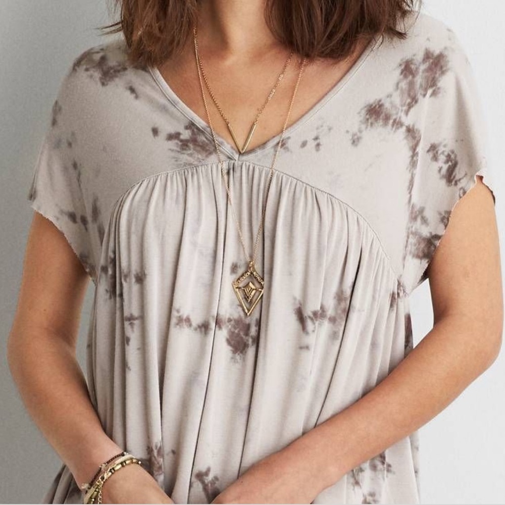 AE Soft & Sexy Tie Dye Top